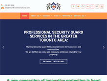 Tablet Screenshot of interforceinternational.com